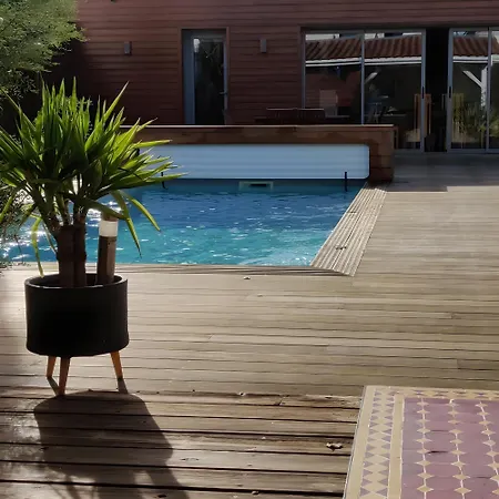 Maison Independante Avec Piscine Et Jardin A Merignac, A 15 Min Du Centre De Bordeaux Dom wakacyjny *